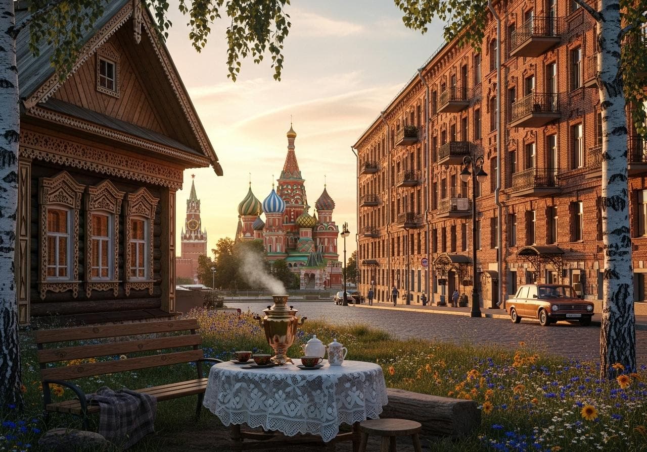 Mon voyage - Russie